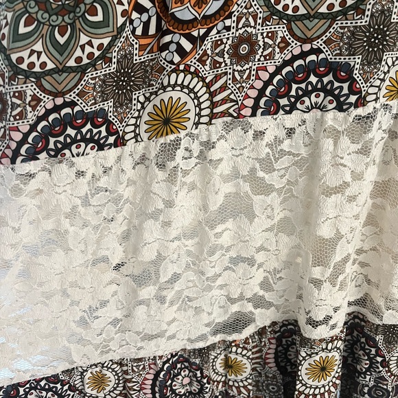 Si Belle Floral Lace Boho Dress - Picture 3 of 12